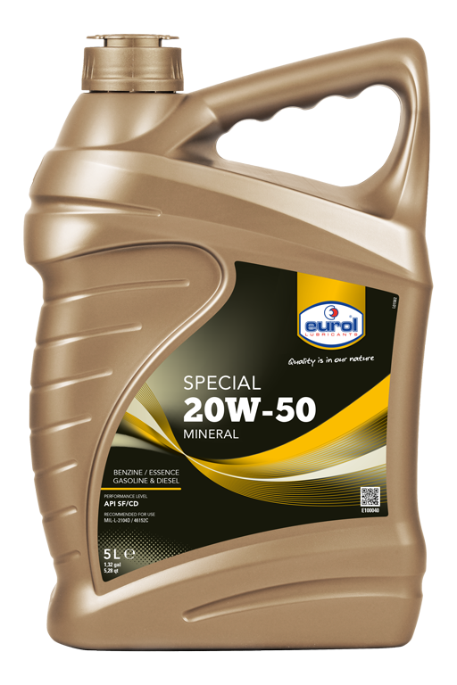 Eurol Special 20W-50 SF/CC Motorolie (5 liter)