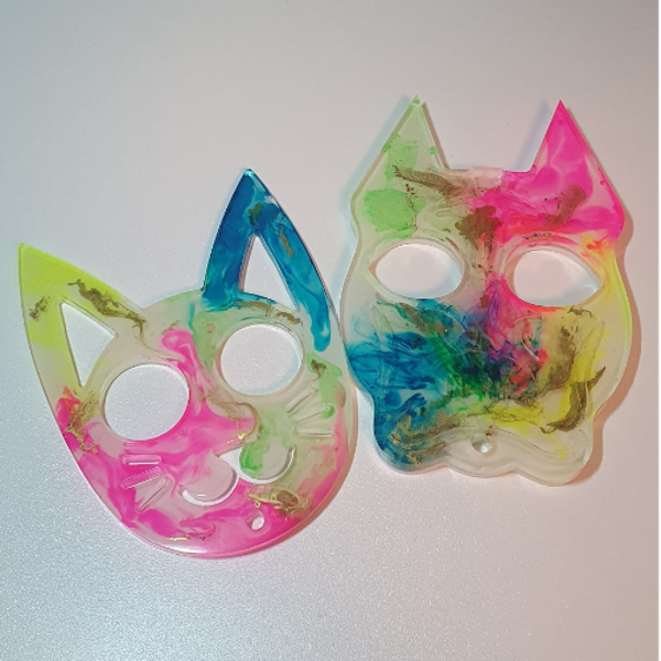 Sleutelhanger Self Defense Neon
