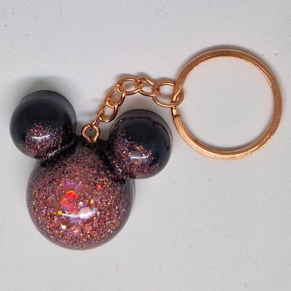 Sleutelhanger Mickey Black Pink