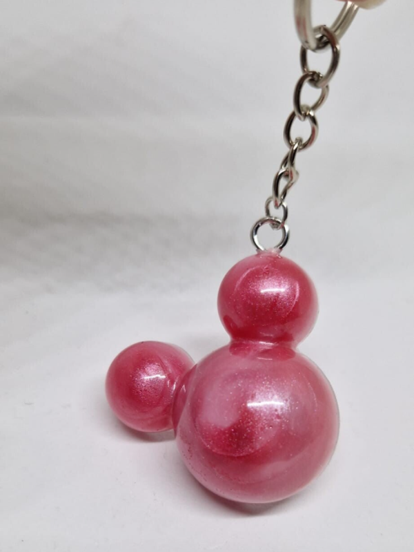 Sleutelhanger Minnie PinkSwirl Mouse