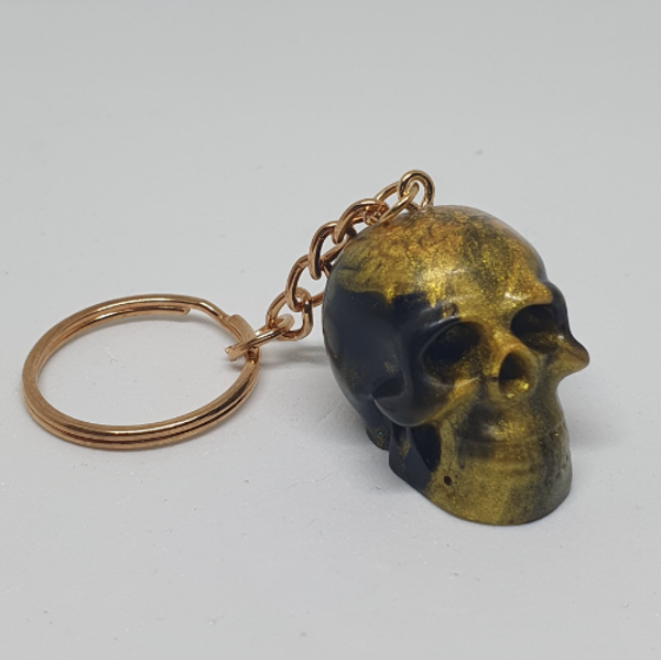 Sleutelhanger Doodskop BlackGold