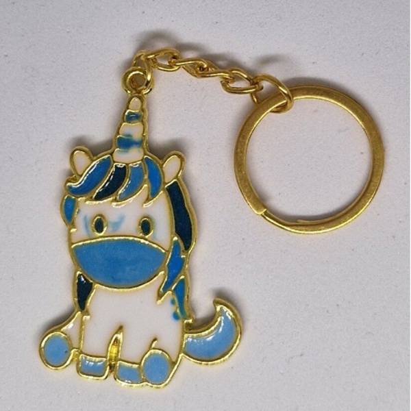 Sleutelhanger Eenhoorn Blauw