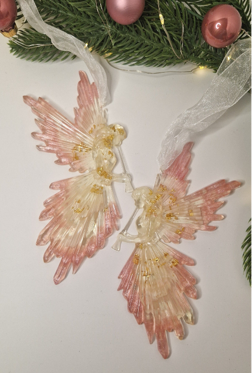 Engelen Set Baby Pink