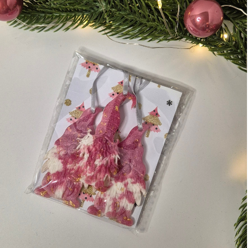 Gnomes Set Baby Pink