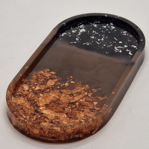 Tray Ovaal DarkBrown