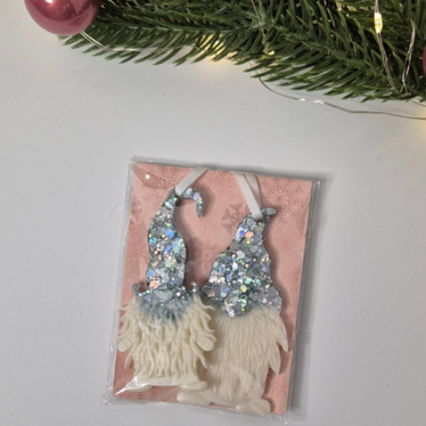 Gnomes Set White BlueIce