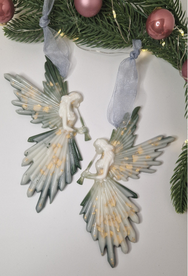 Engelen Set Wintergroen