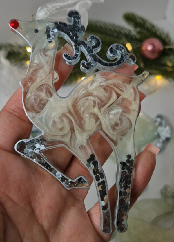 Rendieren Set Little Blue/White