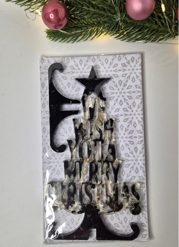 Kerst WWYAMC Black Glitter