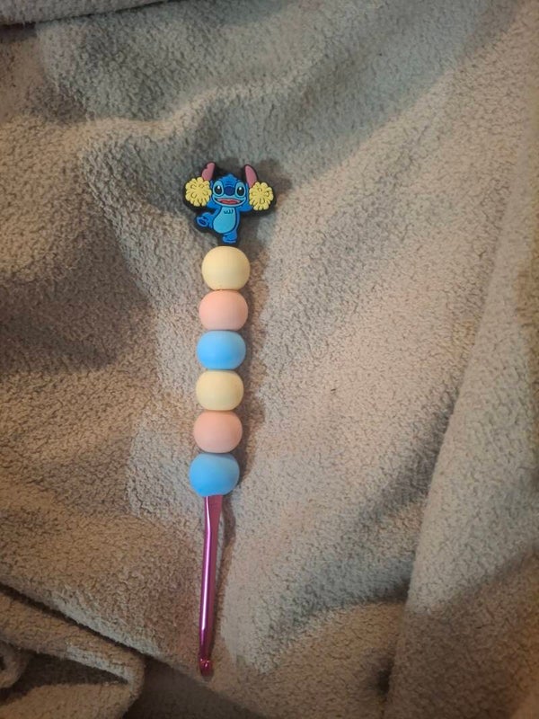 Pre-made crochet hook