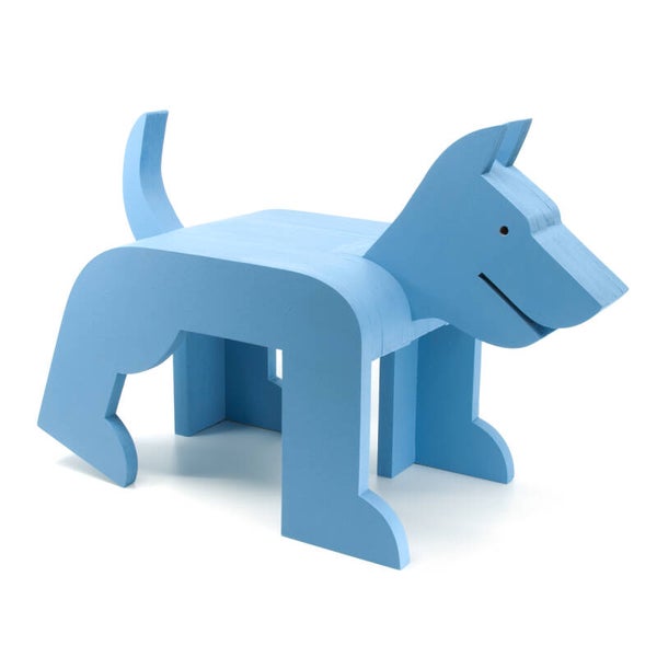 Bijzet-Hondje Blauw