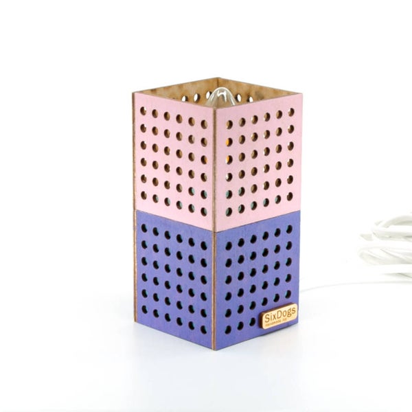 Straallampje Roze Lila