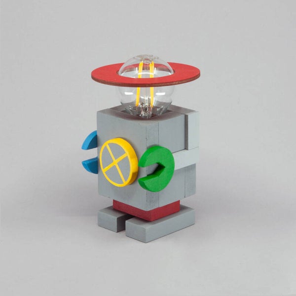 Robotlampje Wiel