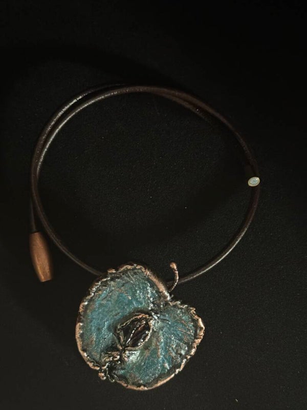 Brosche "Apfelinspiration"