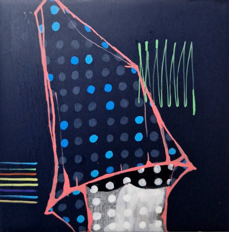 LAYER 34 Tegel 14,8cm X 14,8cm 	Prijs: € 80,00