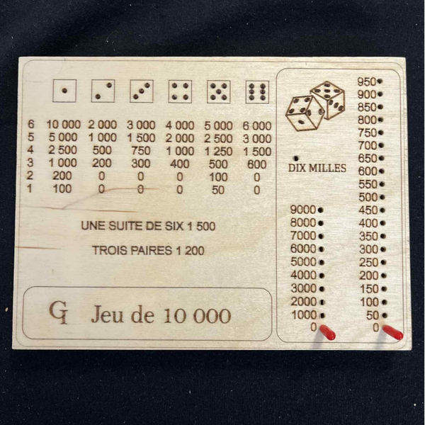10 000 points (planche)