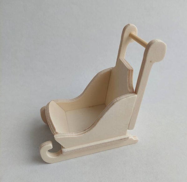 Houten arreslee