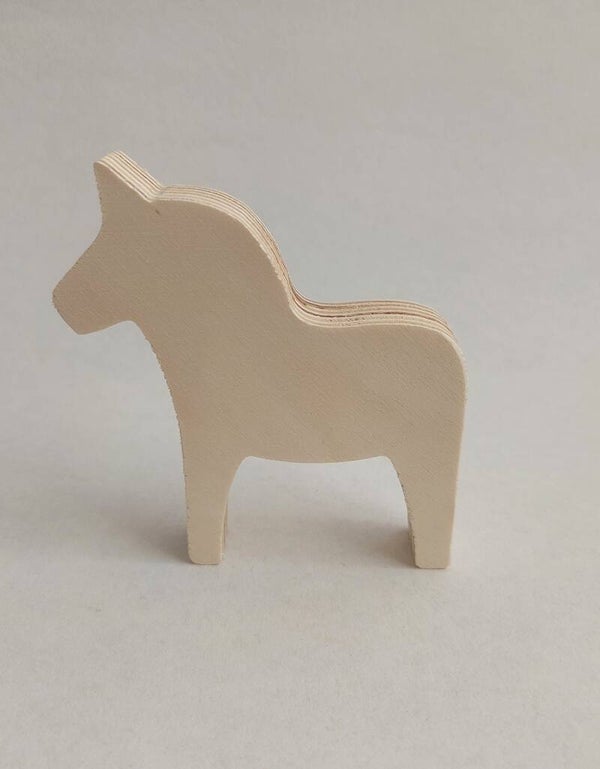 Houten paard 10 cm