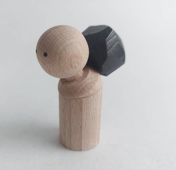 Coachen | poppetje met "steen"