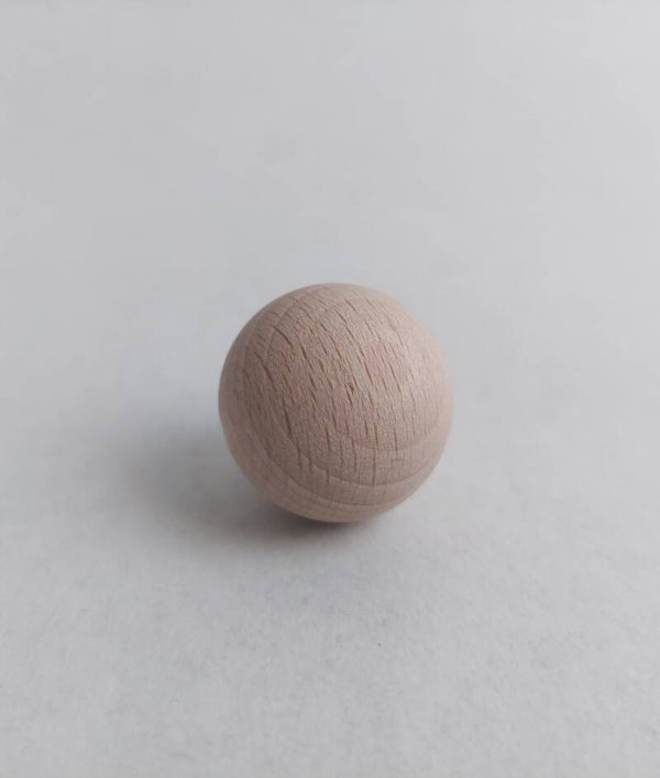 Houten bal 1.8 cm 10 stuks