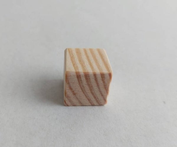 Houten blokje 2 cm