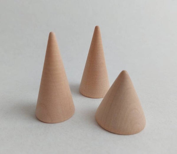Set houten kegels