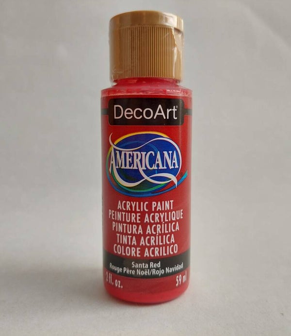 Decoart Americana acrylverf Santa red
