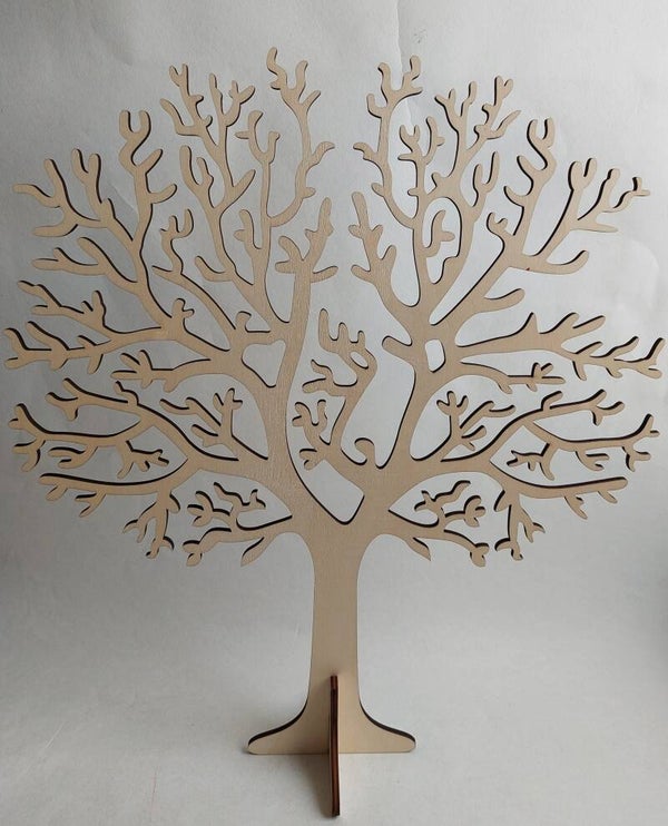 Grote houten boom