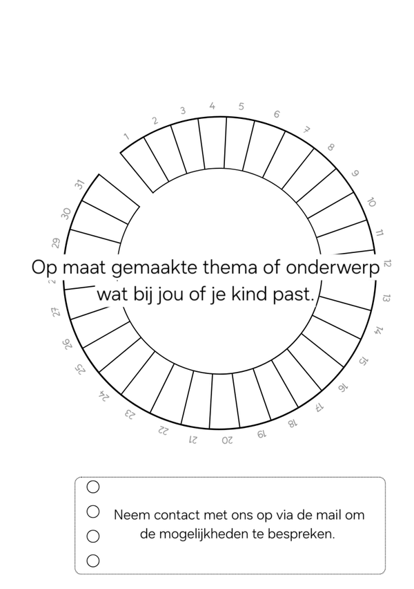 Logboek extra | eigen op maat gemaakt ontwerp.