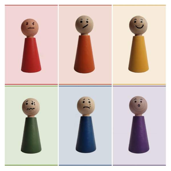 Kaartenset | emotiepoppetjes