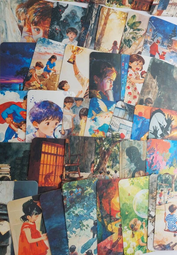 Metaforische kaartenset 63 stuks