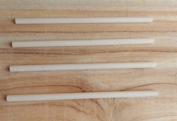 Houten stokjes 4 stuks