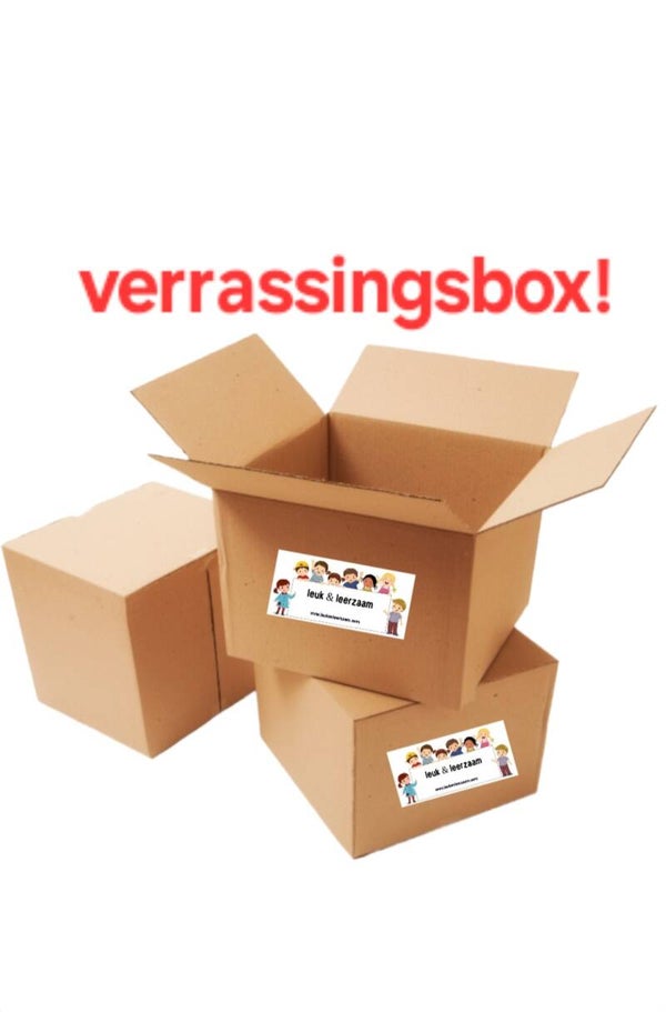 Verrassingsbox! WIE DURFT?
