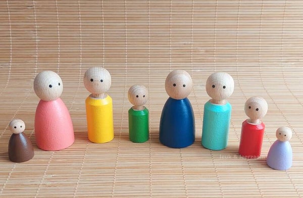 Groep/gezin 8 stuks