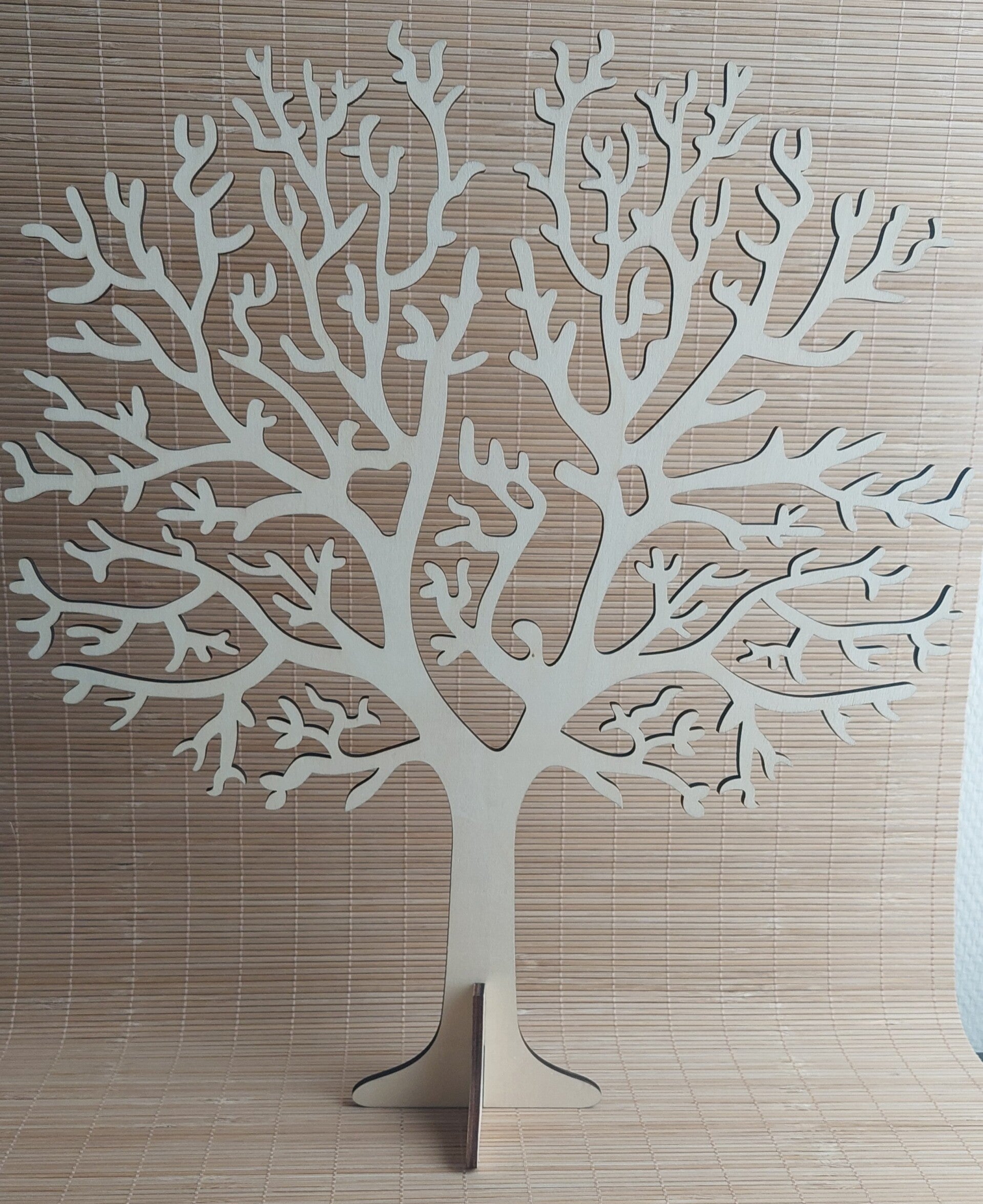 Grote houten boom