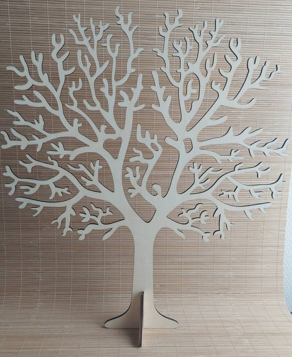 Grote houten boom