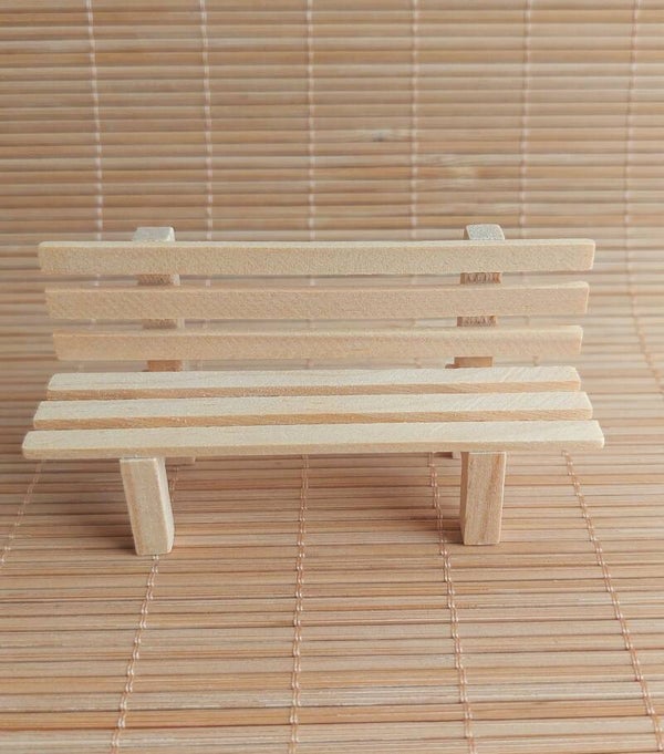 Houten bankje