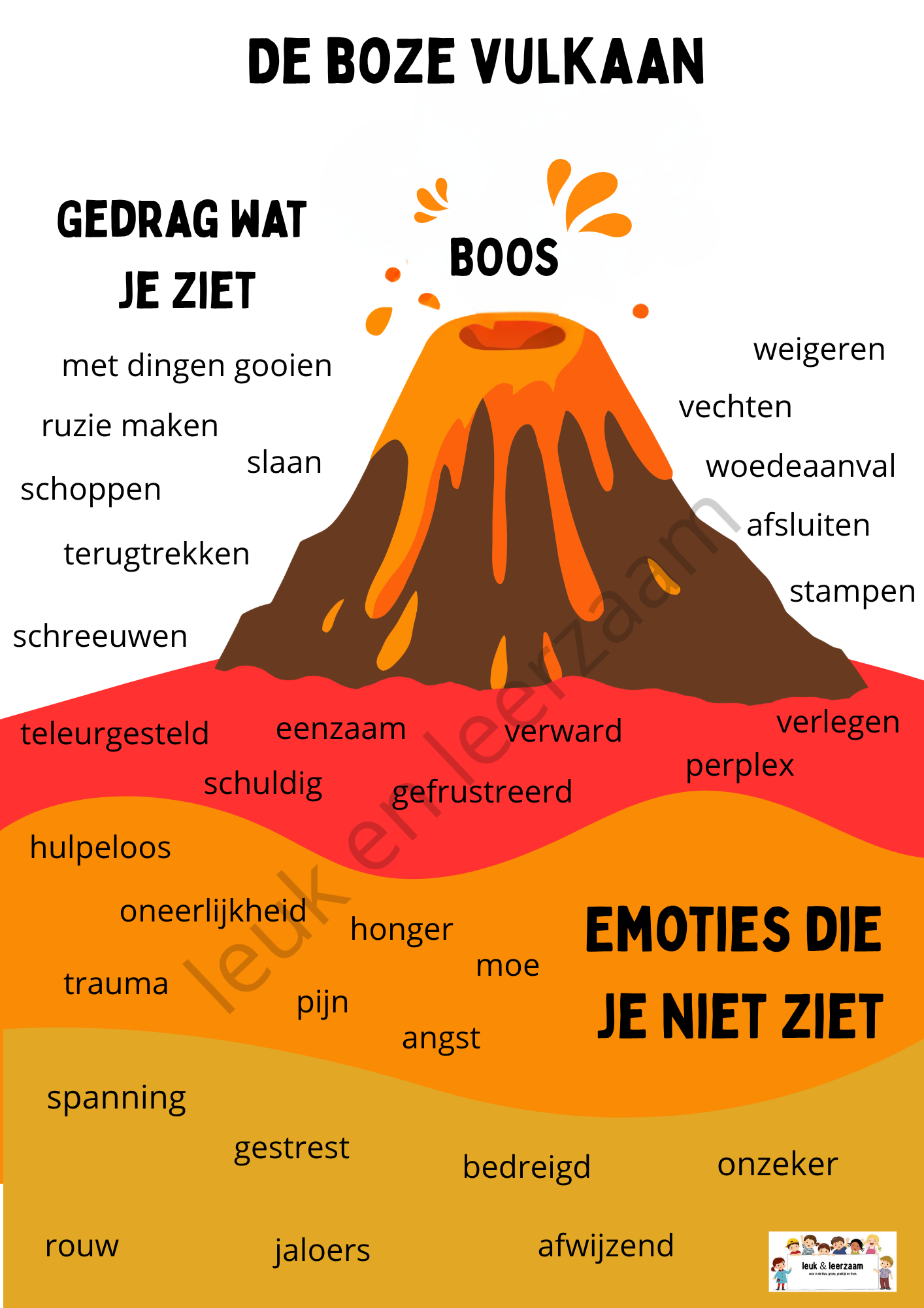 DOWNLOAD POSTER | de boze vulkaan