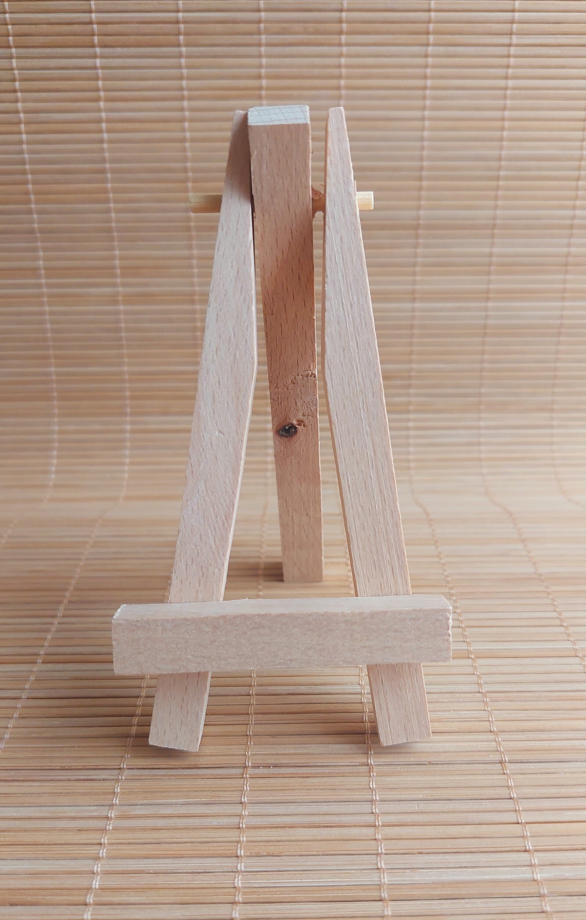 Houten ezel kaarthouder