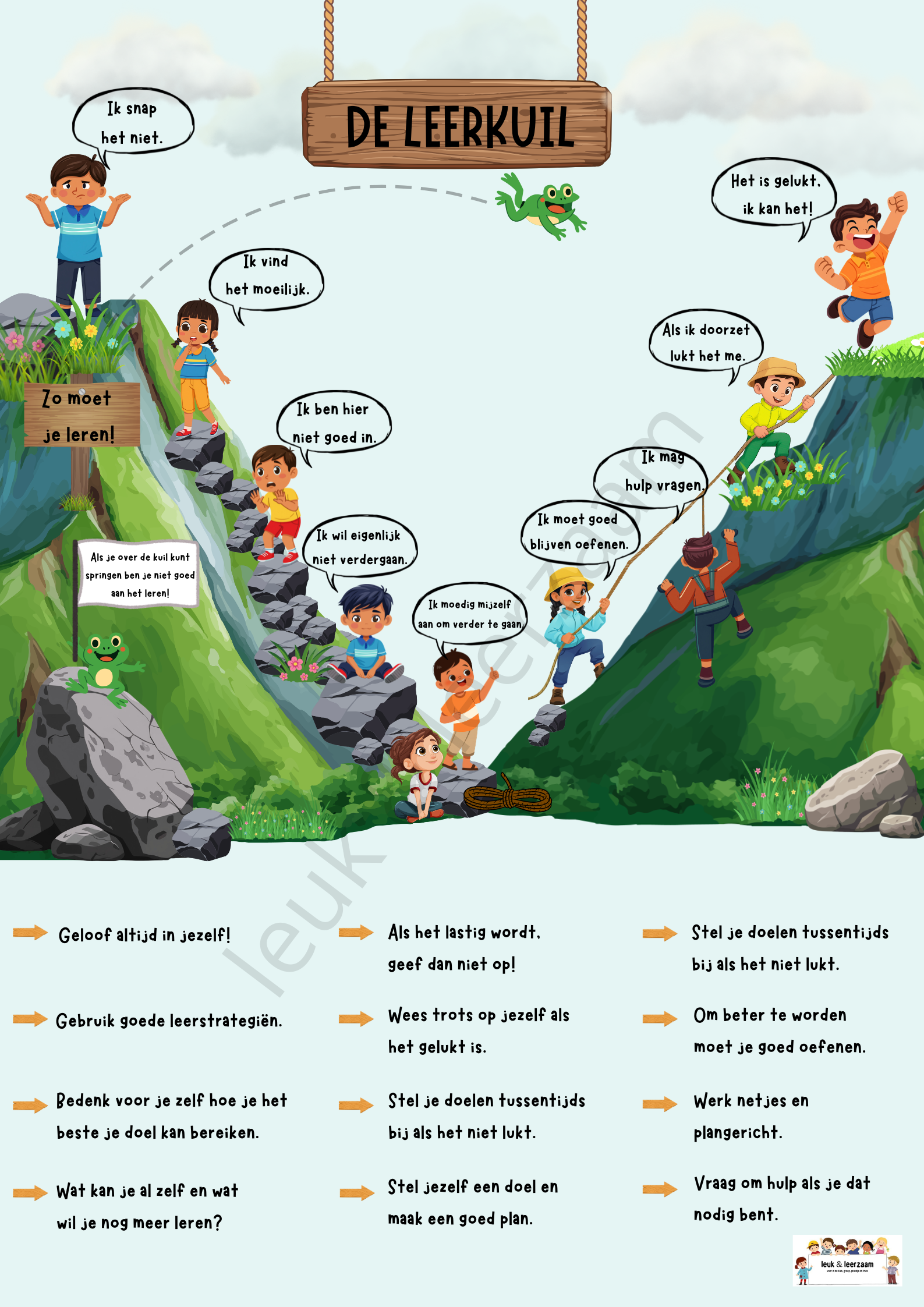DOWNLOAD POSTER | de leerkuil