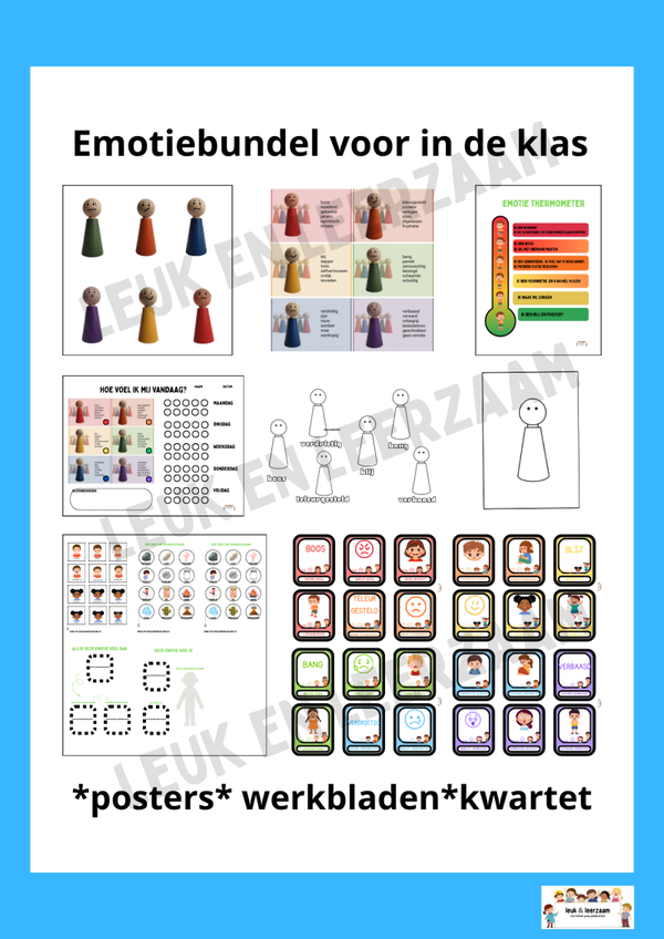 DOWNLOAD | Emotiebundel voor in de klas