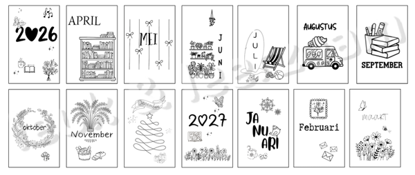 Logboek |  jaar en 12 maanden
