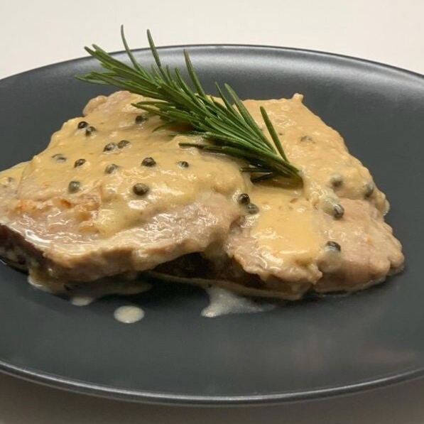 Filetto di Pollo al Pepe Verde