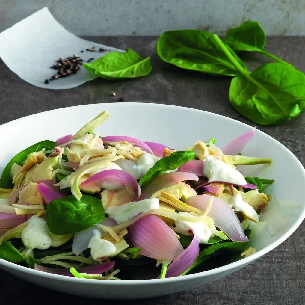 Insalata di Spinaci e Carciofi