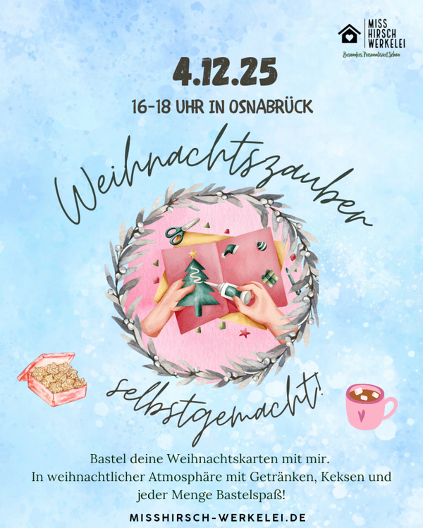 Bastelkurs "Weihnachtszauber selbstgemacht"