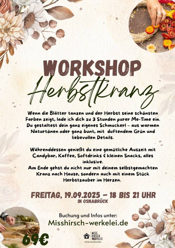 Workshop "Herbstkranz"