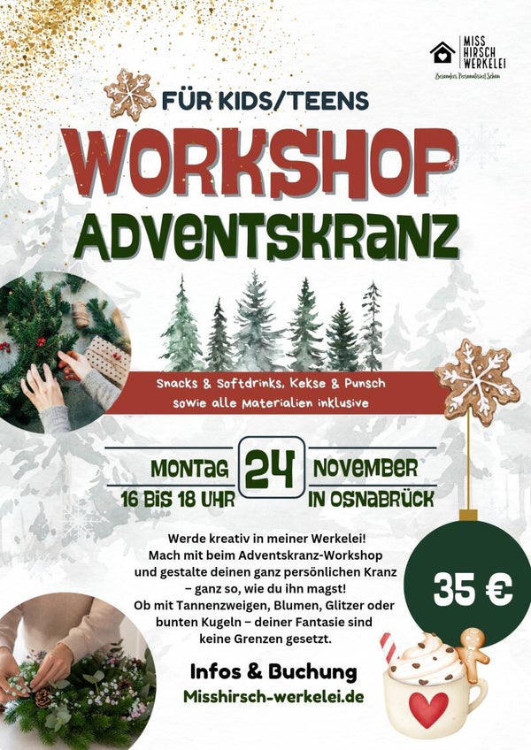 Workshop Adventskranz Kids/Teens