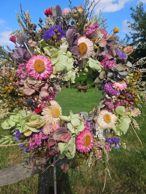 Blütenkranz "Wilder Farbrausch"