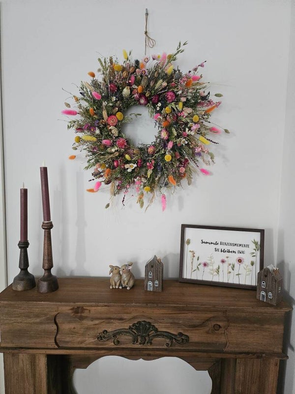 Kranz "Blomsterdrøm" XXL 60CM