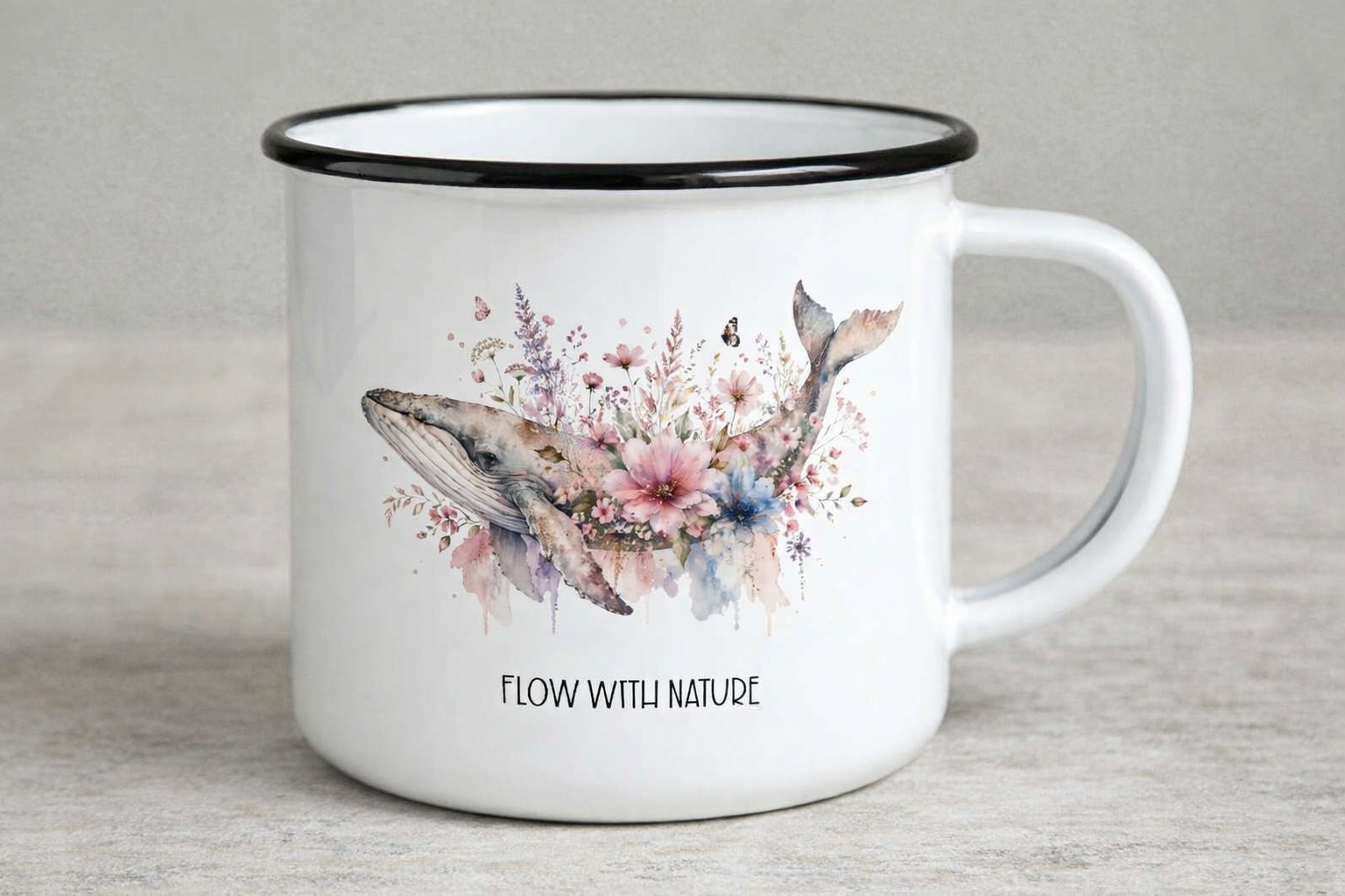 Emaille Tasse "Hope"